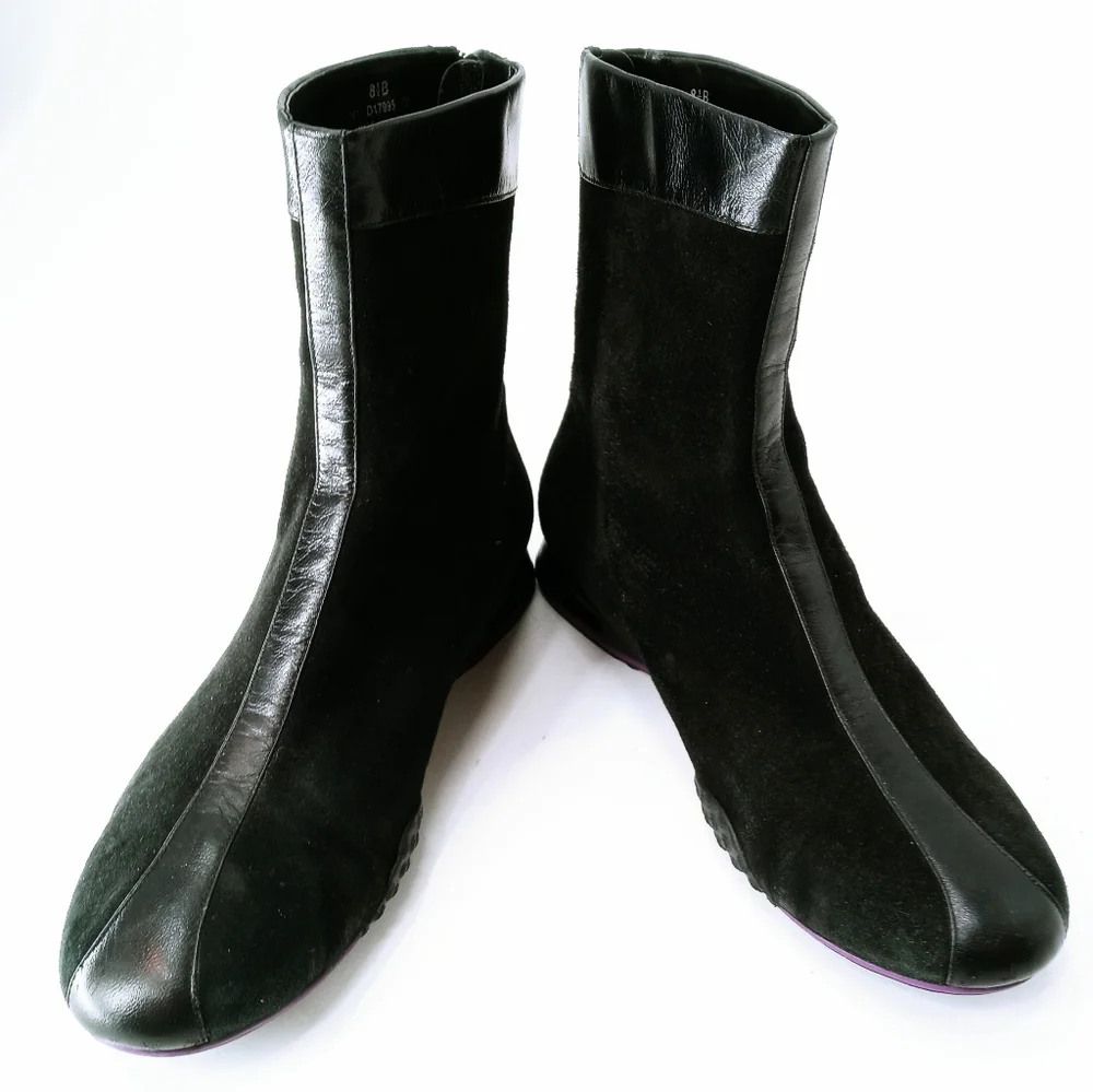 Cole Haan‎ Nike Air Beau Suede Ankle Boots